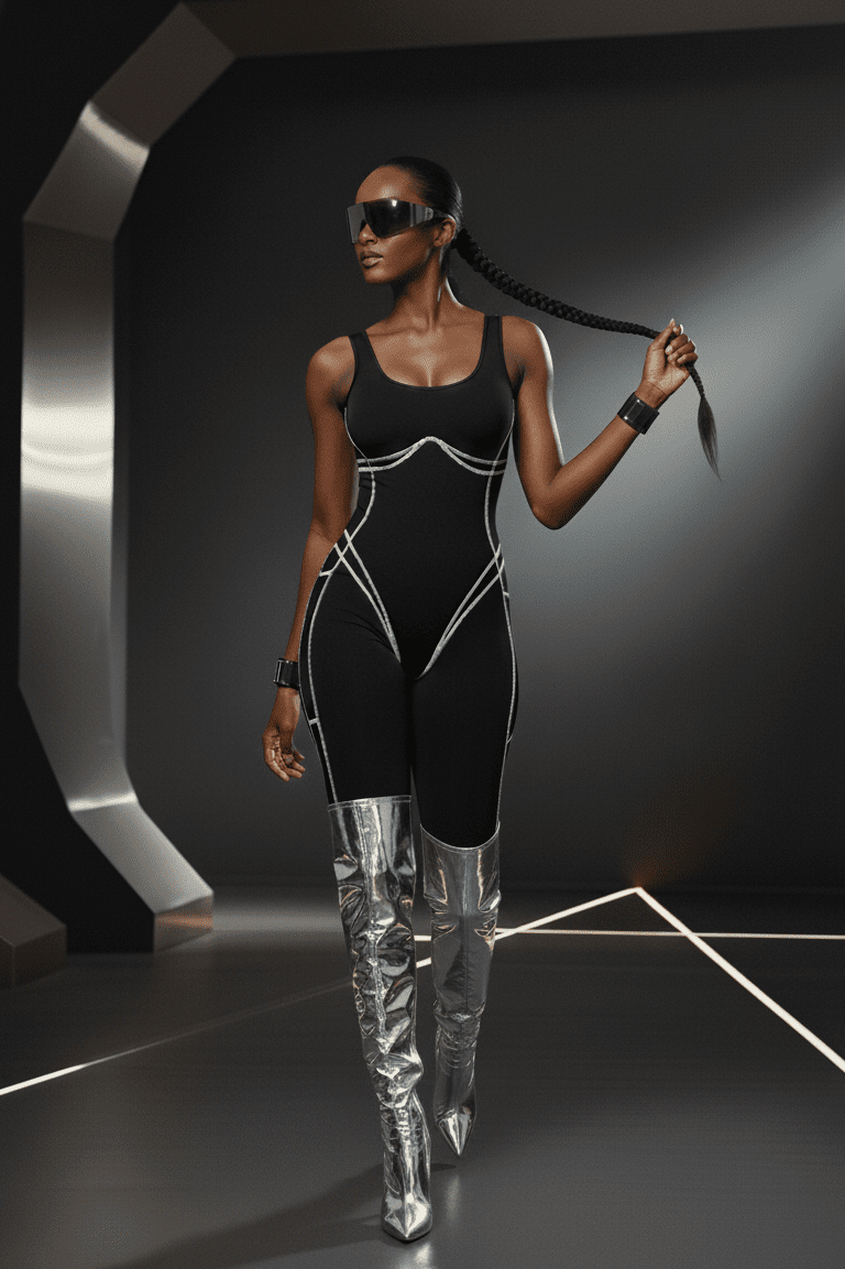 DefineX Jumpsuit - Black